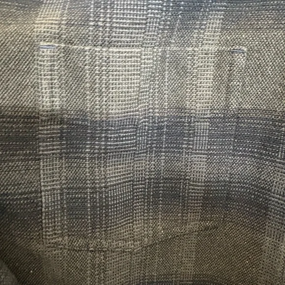 Carbon2Cobalt Shirt Mens  Blue Green Plaid Button Up Flannel Casual Pocket M - Picture 2 of 4